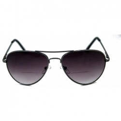 Aviator C.Moore Bifocal Aviator Sunglasses for Women and Men - Pewter - CY11FUHGPZ9 $15.89