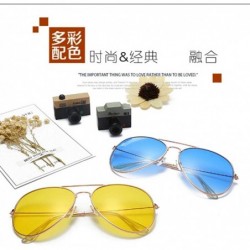 Goggle Sunglasses colorful two-color Sunglasses dazzling ocean film sunglasses sunglasses - CH18AZAZDD9 $26.47