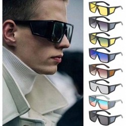 Aviator Fashion Mens Aviator Sunglasses Square Frame Sun Glasses Outdoor Eyewear Driving Cycling Uv Protection Eyeglasses - C...