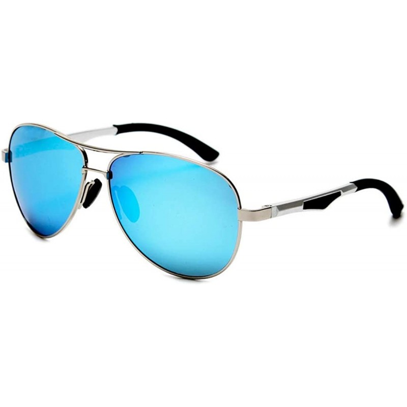 Aviator Aviator Polarized Sunglasses for Men and Women-UV400 Filter lens- Al-Mg Lightweight Frame - CG18OLW9OLD $12.05