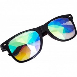 Round Festivals Kaleidoscope Glasses Rainbow Prism Sunglasses Goggles - Set of Style 1 - CP18DWEM9E8 $31.99