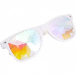 Round Festivals Kaleidoscope Glasses Rainbow Prism Sunglasses Goggles - Set of Style 1 - CP18DWEM9E8 $31.99