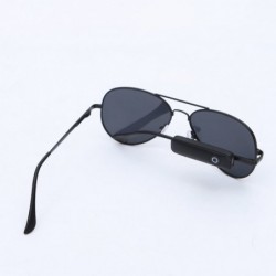 Sport Men Bluetooth Sunglasses Polarized Lens Wireless Stereo Headset Headphone Sport Glasses - Black - CM18DACN7DA $13.85