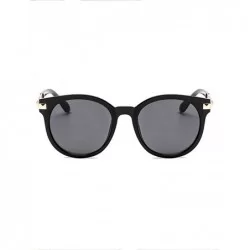 Goggle Classic Retro Goggle Sunglasses Sexy Sunglasses Women Sunglasses For Unisex Adults Kids Travel Beach - Black - CP196EY...