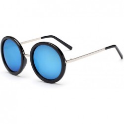 Round New Retro Round Sunglasses Women Brand Designer Vintage Sun Glasses Coating Oculos De Sol Gafas Lunette Soleil - CZ197A...
