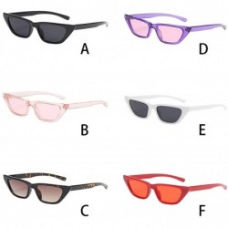 Cat Eye Women Man Fashion Vintage Sunglasses-Cat Eye Eyewear Retro Unisex - C - CI18OAH0GES $7.19