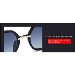 Aviator Retro polarized sunglasses- men's aviator sunglasses- driving mirror - A - CN18S83GX3O $48.62