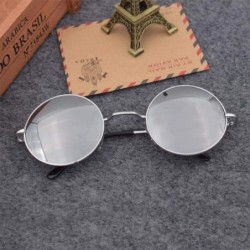 Round Retro glasses sun eyes round sunglasses sunglasses retro prince glasses small round frame sunglasses - CJ18X5NNYO2 $49.09