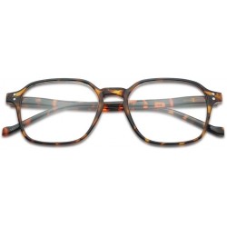 Aviator Reading Glasses Two Tone Assorted Strengths - Black- Tortoise- Black Tortoise - CW18QK5925H $23.76