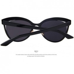 Cat Eye Fashion Women Cat Eye Sunglasses Classic Brand Designer Sunglasses C02 Blue - C02 Blue - CX18XDWSG7C $9.90