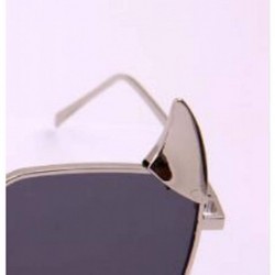 Aviator Unisex sunglasses- fashion personality sunglasses- horn fashion sunglasses - B - CP18SGIMENC $43.15