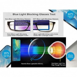 Rectangular Full-Rimless Flexie Reading double injection color Glasses NEW FULL-RIM - CJ18CAZLOX9 $21.30